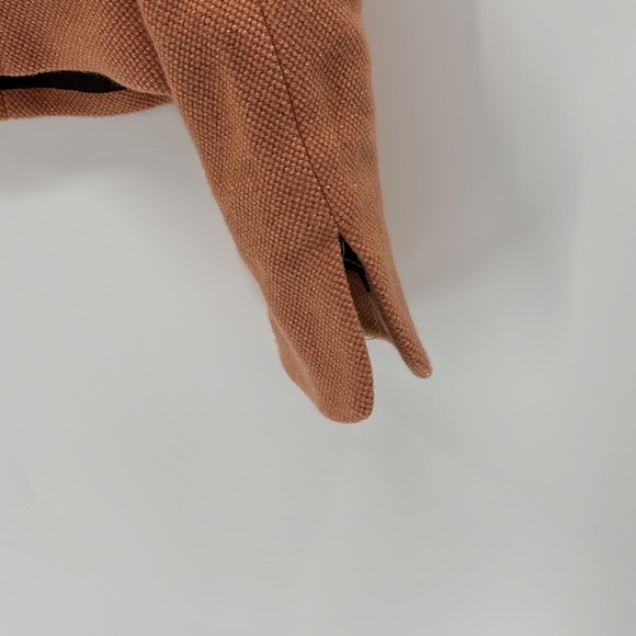 Kay Unger Wool/Silk Blazer - Orange Rust - 4 - Picture 13 of 13